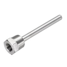 Thermowell G1/2 Threads 100mm Stainless Steel Thermowell for Temperature Sensor