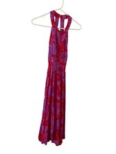Anthropologie Abel The Label Women's Charlotte Halter Maxi Dress - Medium
