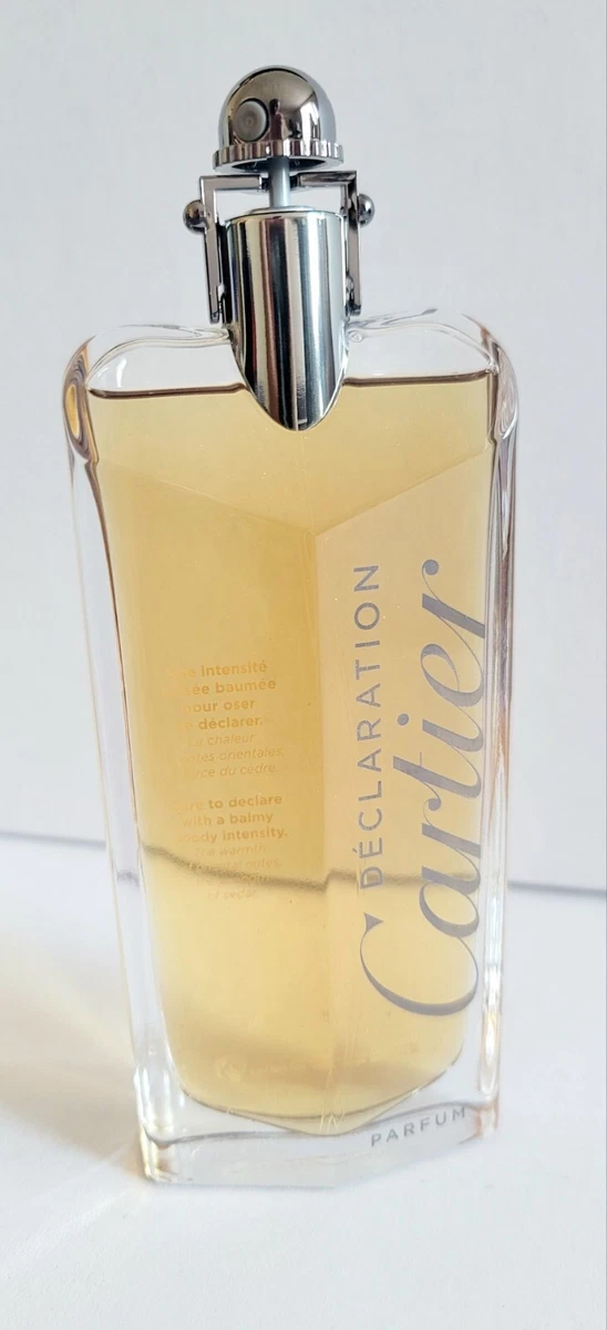 * DECLARATION CARTIER * PARFUM PERFUME 3.4oz/100ml MEN NEW TST