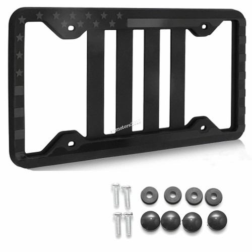 3D Star Silicone Car License Plate Frame Tag Holder For Honda Civic