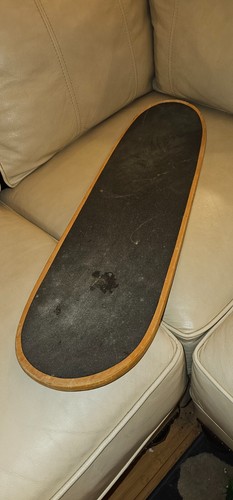 Vintage Variflex Skateboard Deck Scary Monster Face 28" x 8" - Picture 5 of 6