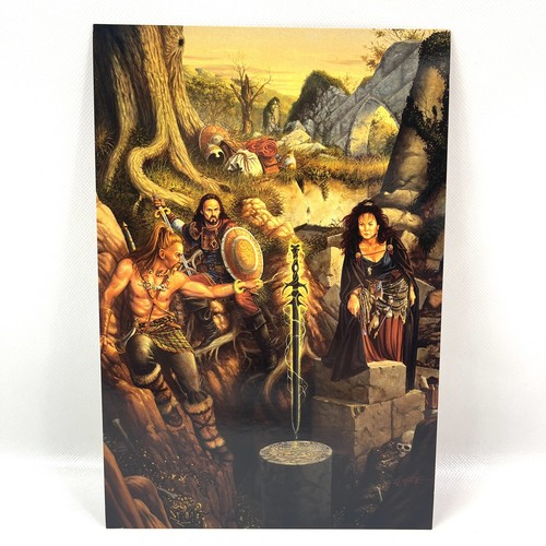 Elmore Colossal Cards Tense Moment #2 Larry Elmore 1995 Size 10 x 7