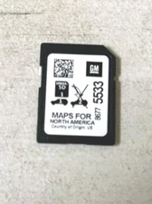 2018-2024 CHEVY GMC CADILLAC NAVIGATION SD CARD 8677 5533 FACTORY GM OEM