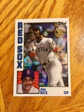 Jim Rice 2019 Topps Series 1 Silver Packs 84 Topps Red Sox SP