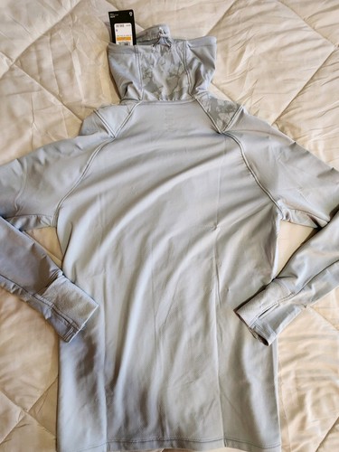 Under Armour Long Sleeve Running Shirt Men's Top Gray Medium UA New - Imagen 12 de 15
