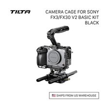 Tilta Camera Cage for Sony FX3/FX30 V2 Basic Kit  Black