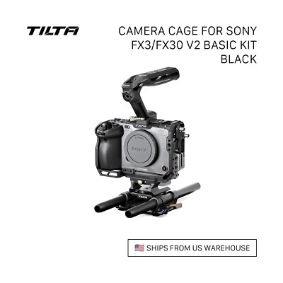 Tilta Camera Cage for Sony FX3/FX30 V2 Basic Kit | Black | eBay