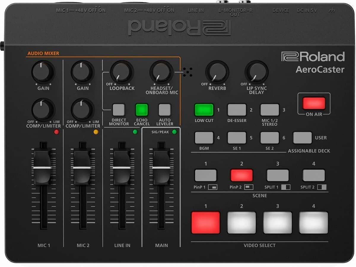 配信機器・PA機器・レコーディング機器 AVALON DESIGN RM-1 BLACK PA】簡易PA・ミキサーって一体何のことなんでしょう??選び方講座