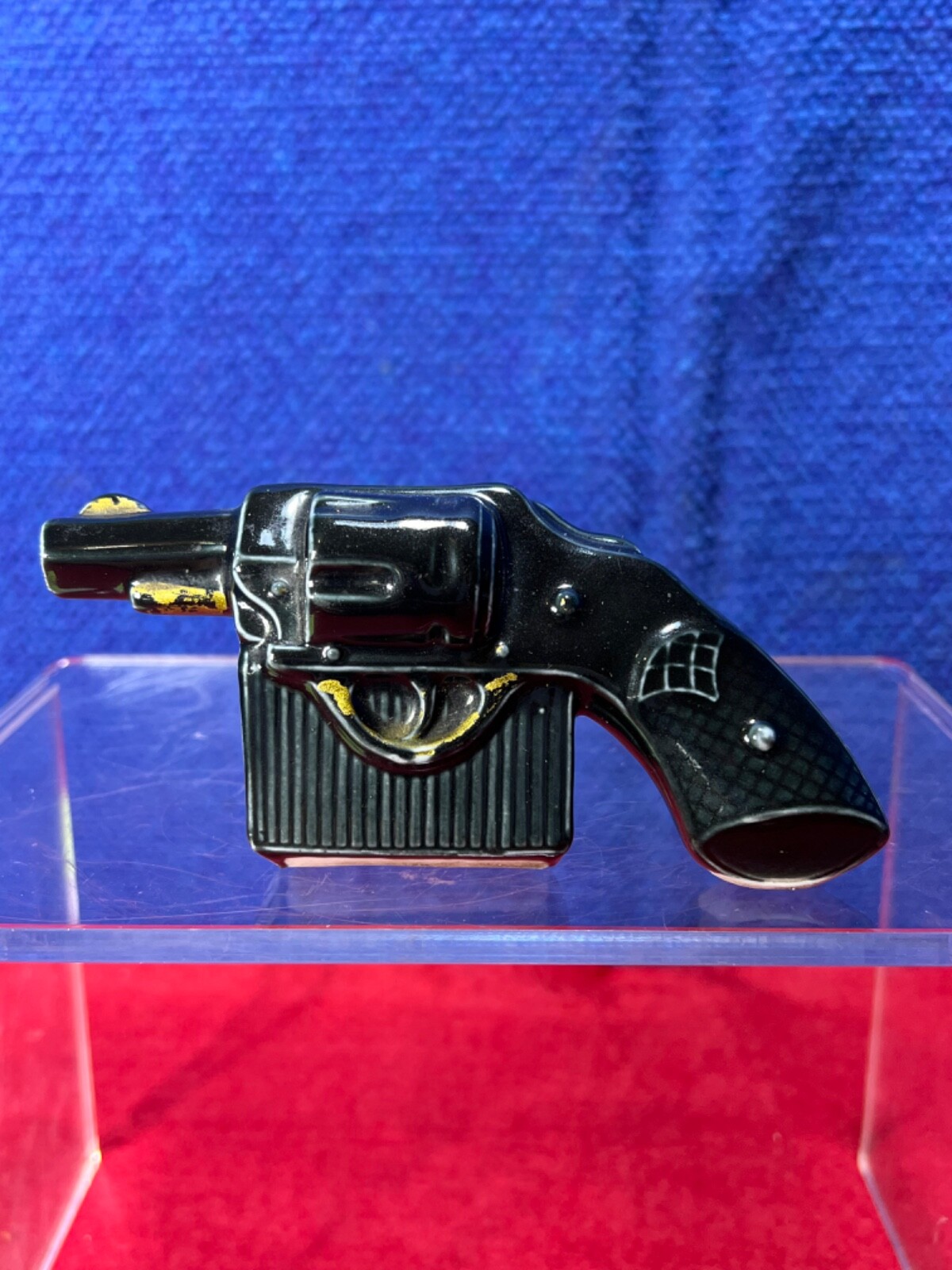 VINTAGE FIGURAL CERAMIC GUN PISTOL COIN STILL BANK. PP7 eBay