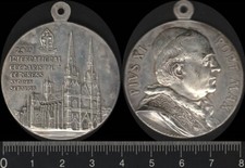 Australia 1928 29th International Eucharist Congress Sydney, Pope Pius XI Medal