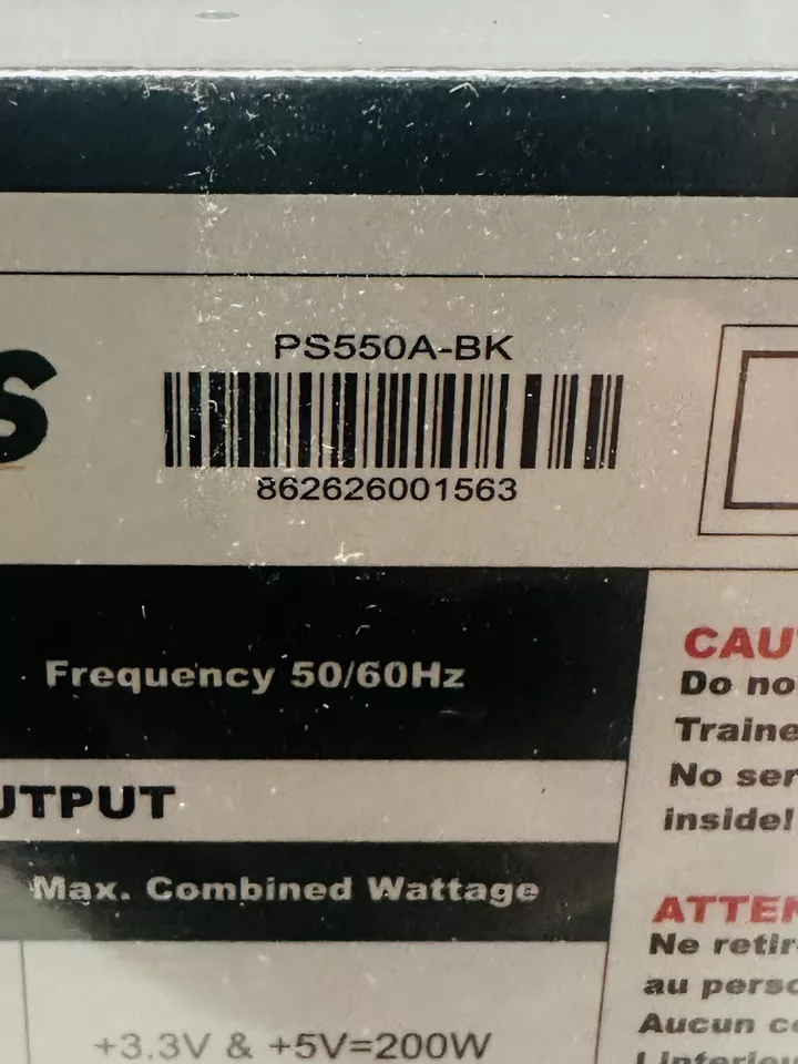 NEW Logisys PS550A-BK Power Supply - Image 2 of 2