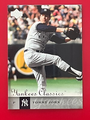 2004 Upper Deck Yankees Classics MLB- Tommy John #65