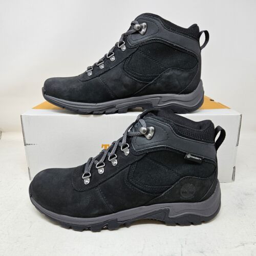 Wmns Timberland Mt. Maddsen WP Mid Hiker Boot / Black Full Grain / TB0A25N7 015 - Picture 1 of 5