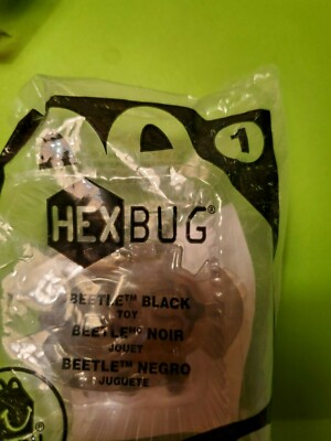 Happy Meal Toy Hexbug Beetle Black 1 new