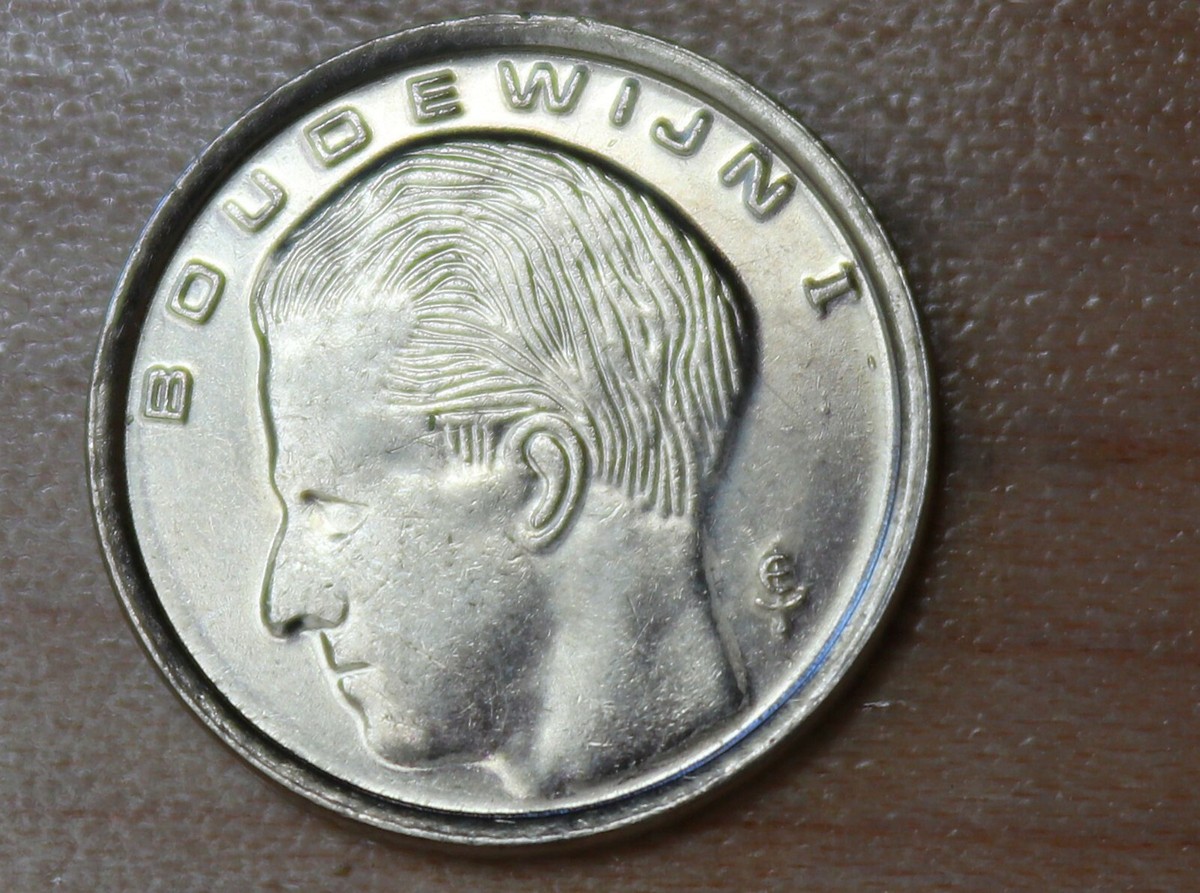 1991 Belgium 1 Franc Dutch text Baudouin I | eBay