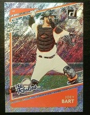 2021 Donruss The Rookies Rapture FOIL TR1 Joey Bart San Francisco Giants