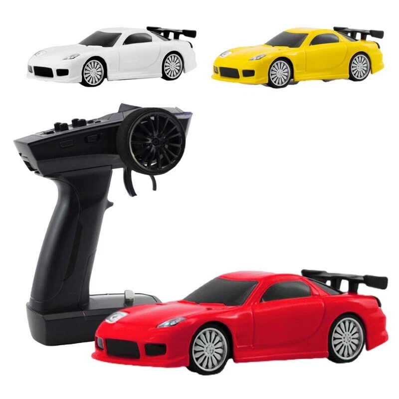 Carro esportivo Turbo Racing 1:76 controle remoto C71 com 3 cores mini RTR KID totalmente proporcional - Imagem 3 de 4