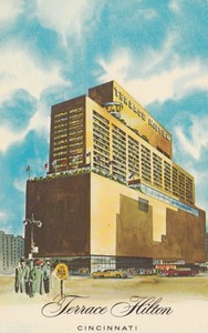 Cincinnati Ohio 1940 60s Terrace Hotel Sixth And Vine Streets Ebay
