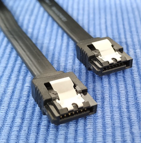 1x SATA-3 Kabel S-ATA III Kabel 0,5m 50cm 6GBit/s SATA 600 mit ...