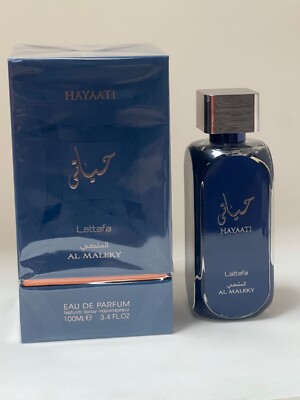 Hayaati Al Malekyby by Lattafa, 3.4 oz EDP Spray for Unisex Eau De