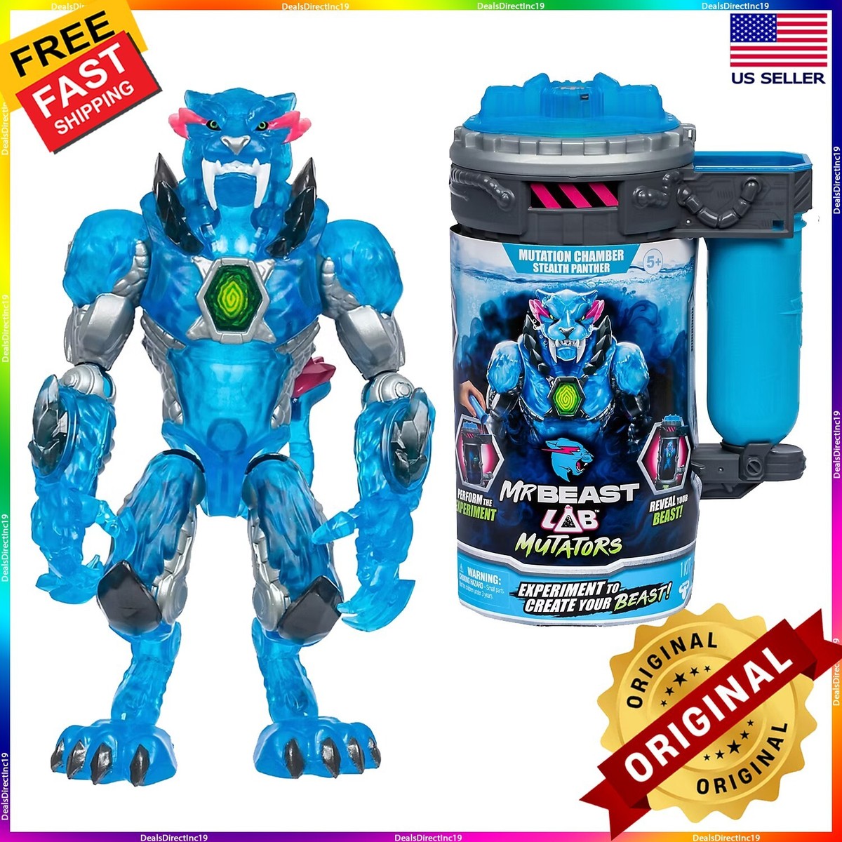 MrBeast おもちゃ フィギュア Amazon.com: MrBeast Lab Mutators, Mutate The Ultimate Beast
