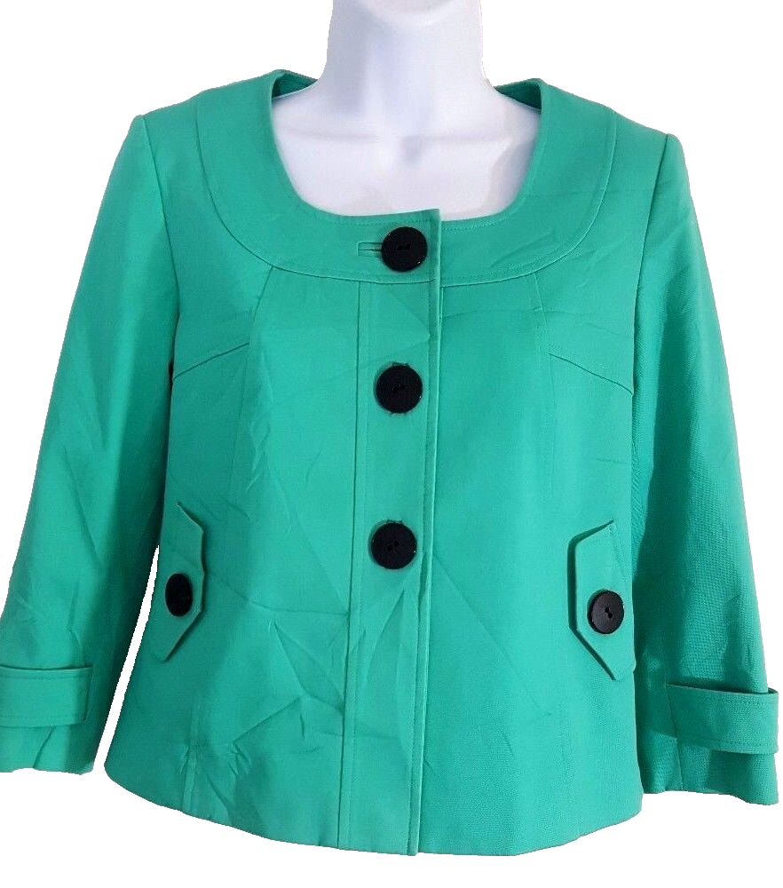 Veste Boléro ISABELLA DeMARCO Bleu Violet, Taille 2, Neuve Avec étiquettes