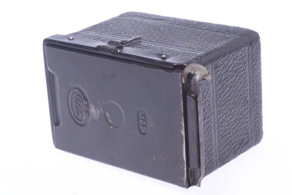 ✅ ZEISS IKON ERNI 4,5X6 CM *RARO* LENTE MENISCO CÁMARA 27/3 CON SOPORTE PARA PLACA Foto 3 de 4