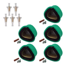 5PK Air Filter And Fuel Filter For John Deere LT133 LT150 STX38 Fits GY20574