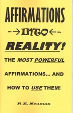 AFFIRMATIONS INTO REALITY autosuggestion positive thinking