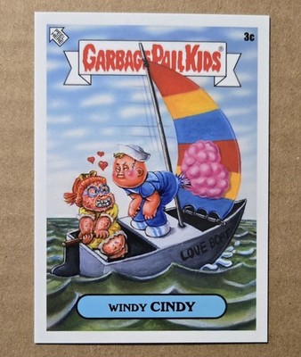  2026 GPK Valentines Day  C NAME #3c Windy CINDY  Garbage Pail Kids