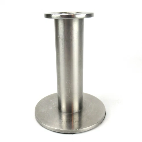 Auerhahn stainless steel candle holder series TUBE modern stainless steel candlestick