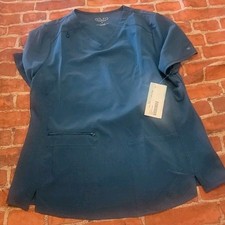 Allura By Cherokee Womens Scrub Top Sz Large Contemporary Nwt