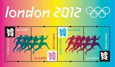 Sierra Leone 2012 - London Olympic Sports - Sheet of 4 Stamps Scott #3122 - MNH