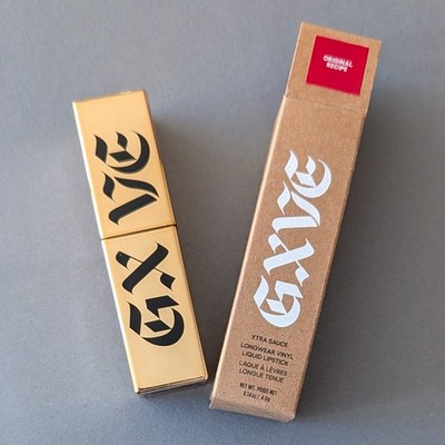 GXVE Xtra Sauce Longwear Vinyl Liquid Lipstick - Original Recipe True Red - Full