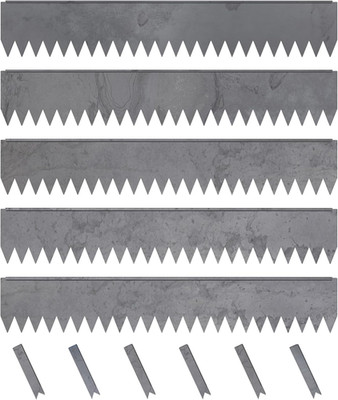Edge Right - Hammer-In Landscape Edging - 48-Inch Strips - 8-Inch Depth 1/4-Inch