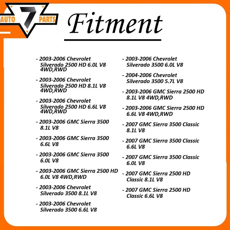 Kit de línea hidráulica de freno Dorman para Chevrolet Silverado 2500 HD 2003-2006 Foto 2 de 4