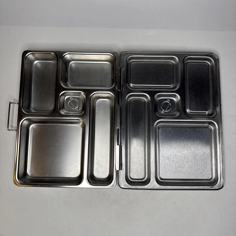 Lancheira PlanetBox Rover aço inoxidável Bento 5 compartimentos - Imagem 4 de 4
