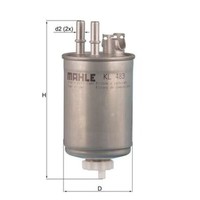 Kraftstofffilter Mahle KL 483 FüR Ford Focus I Turnier Fiesta IV