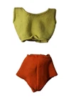 Mattel Barbie Midge Skin Diver Swimsuit Top & Bottom #1608 Vintage 1962 Japan