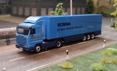 Herpa Scania 143M Promotion Werbefahrzeug Sondermodell  1:87