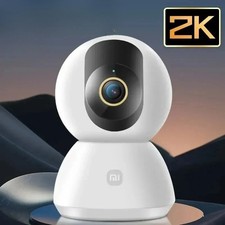 Smart Camera 1296P HD 360 Angle Indoor home Security Monitor WIFI Night Webcam