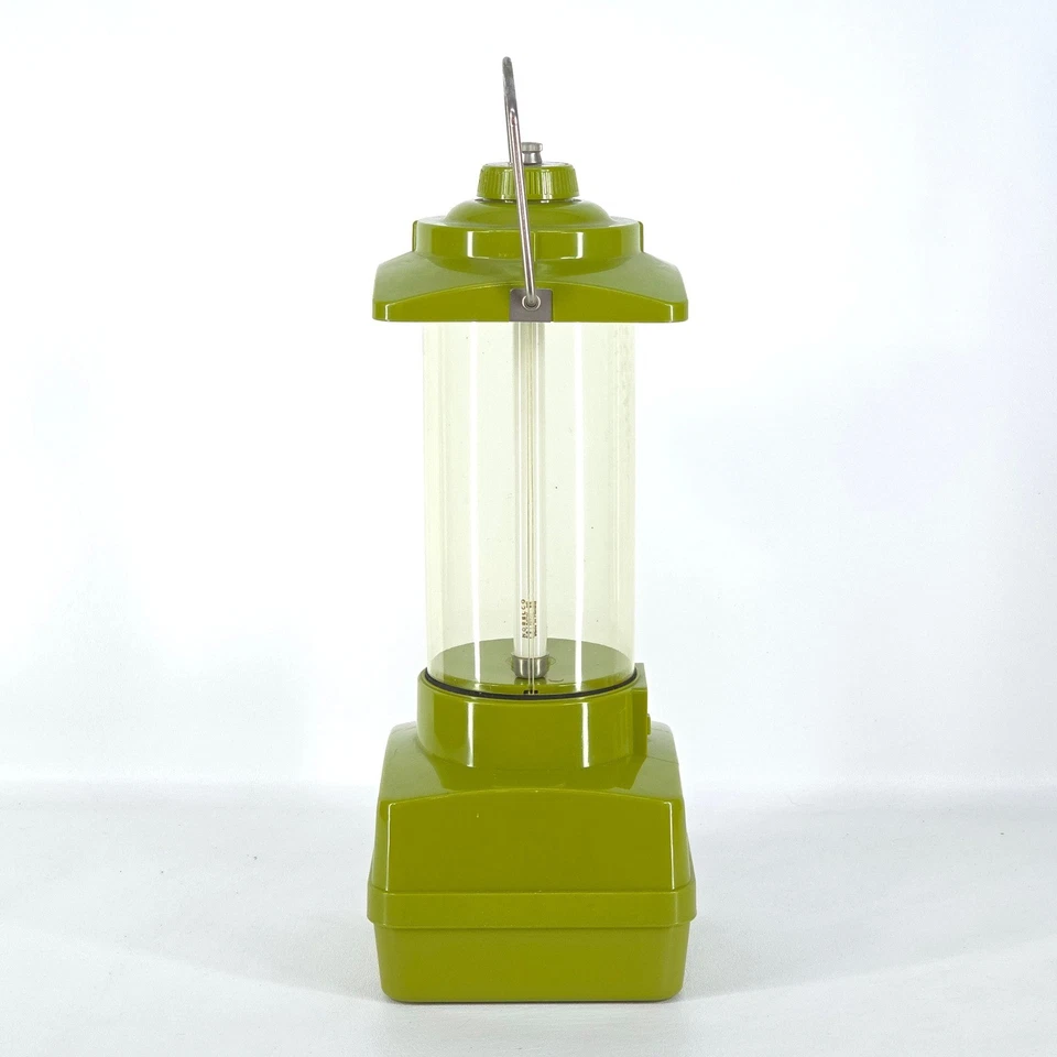 Винтажный Rayovac Sportsman 360 кемпинг фонарь авокадо зеленый люминесцентная лампа - Изображение 2 из 4