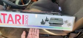 Atari cx2600 Video Game Console - Black