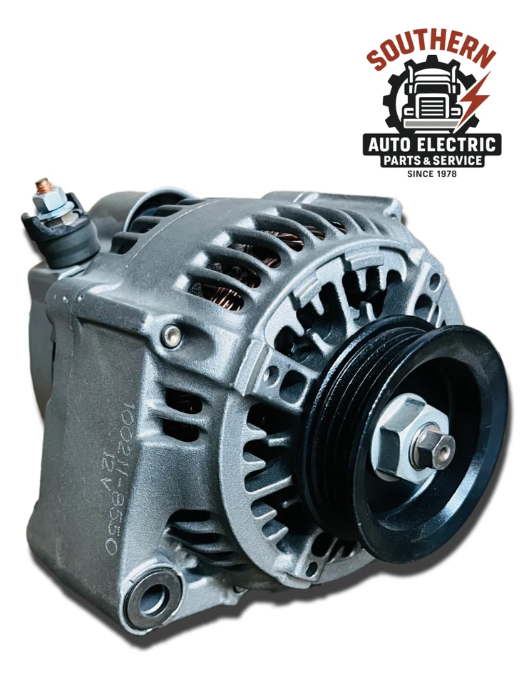 Denso Alternator 100211-8550 12V 100A Acura Vigor 2.5L 1992-1994 OEM Honda - Image 2 of 4