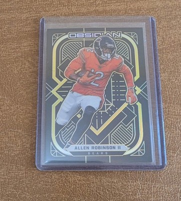 2021 Panini Prizm Football #156 Allen Robinson II /225 Purple Cracked Ice Bears