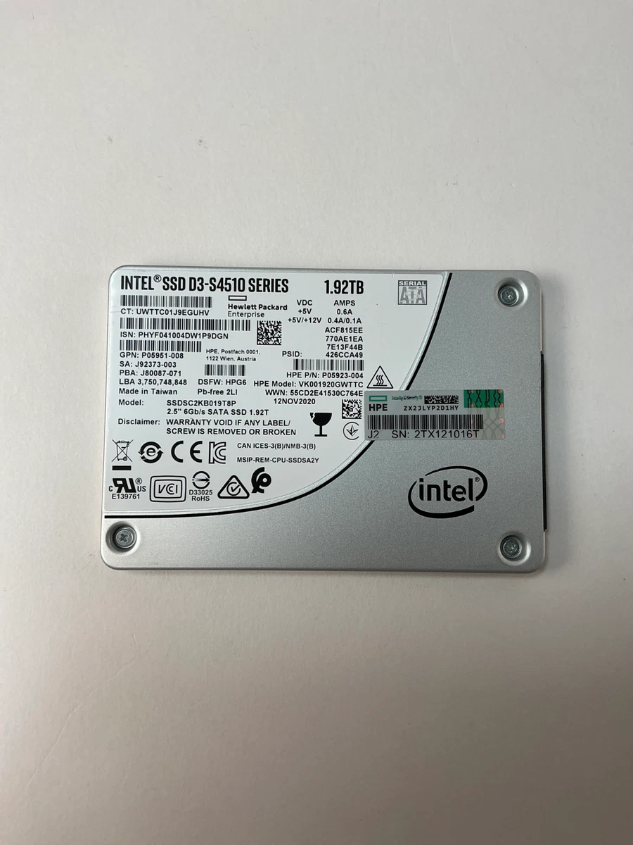 25+ HPE SATA III Solid State Drives for sale | Updated Oct 2026