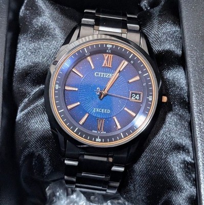 Citizen Exceed Solar radio controlled watch AS7164 99L Cosmic Blue limited model
