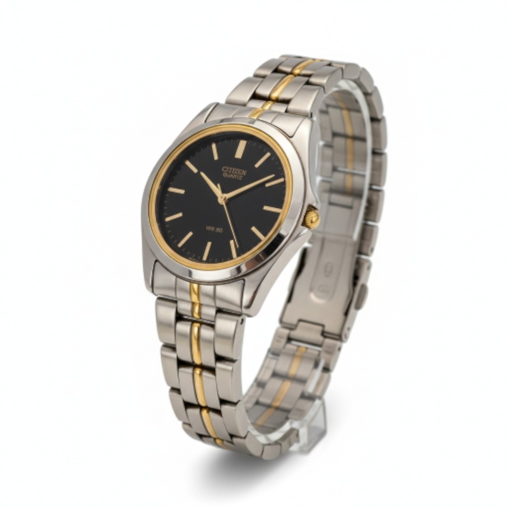 Drive 50 Eco Slim Bracelet Watch Citizen MT Vintage E030-S78583 Men's WR Watch - vintagewatches.pk