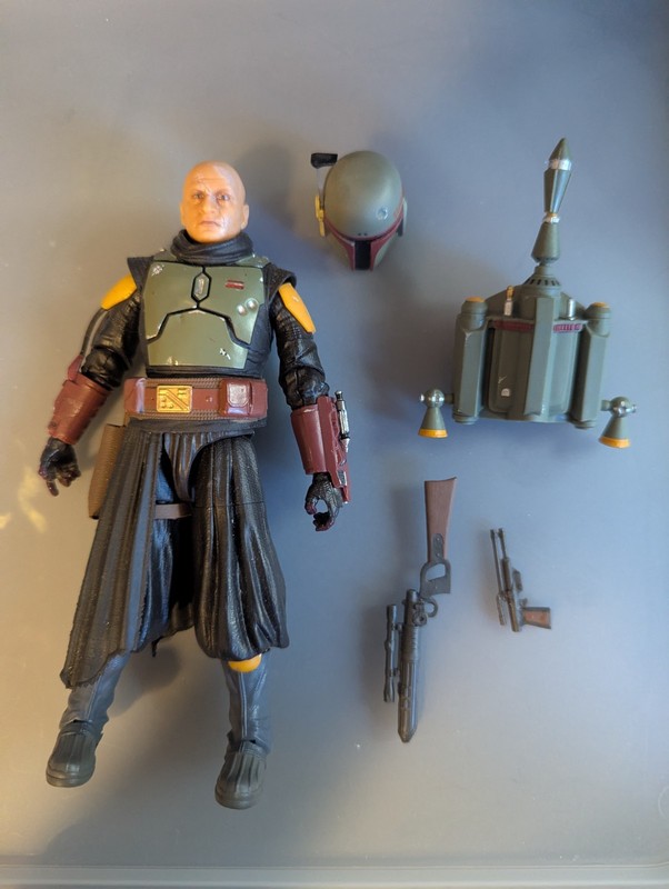 Hasbro Black Series Star Wars Boba Fett Throne Room Action Figure Loose Custom