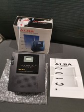 Alba C100 Digital Alarm Clock AM/FM Radio Vintage Retro 